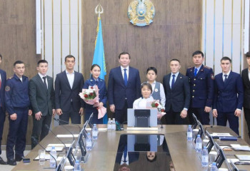 Асхат Шахаров Ақтөбе облысының дарынды спортшыларымен кездесті