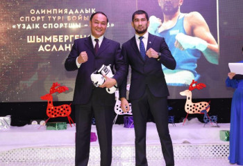 Бокстан әлем чемпионы Асланбек Шымбергенов жыл үздігі атанды