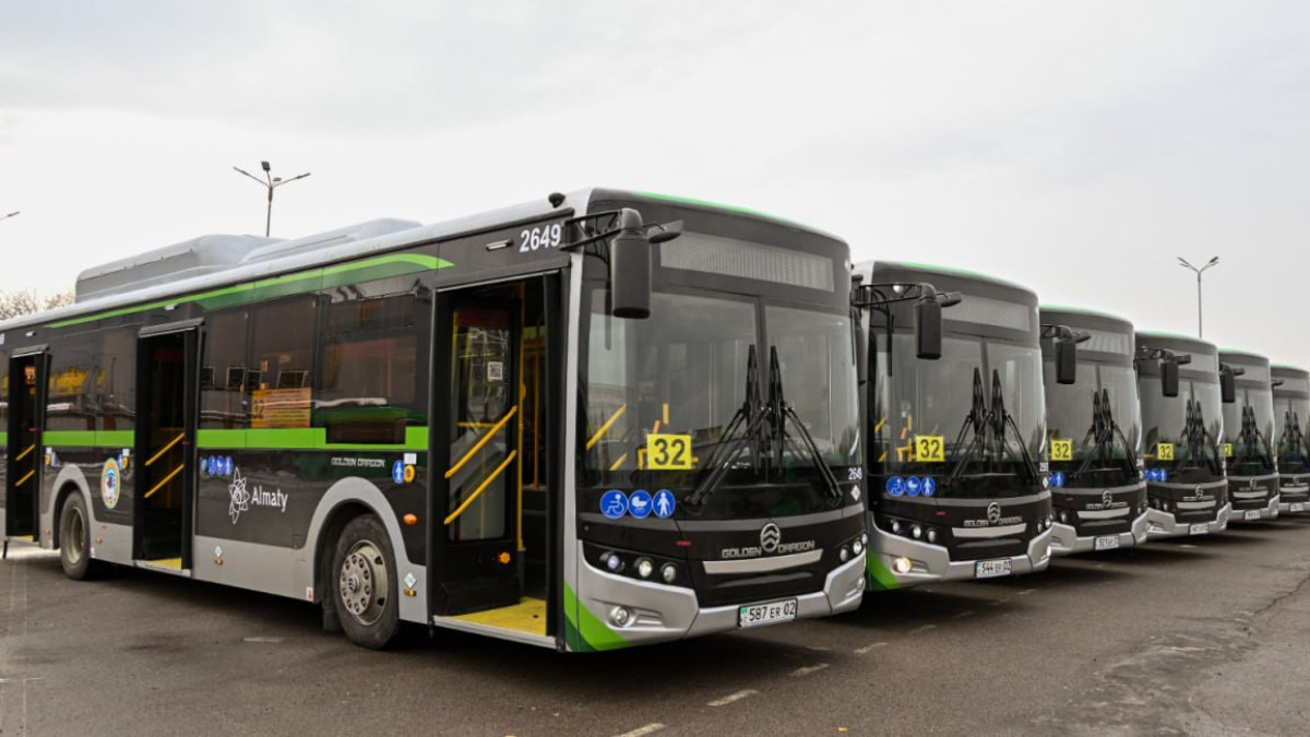 На алматинском маршруте №32 увеличено количество автобусов