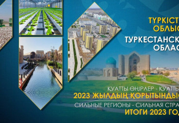Как развивалась Туркестанская область в 2023 году