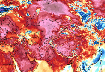 Аномальная для декабря жара установилась в Центральной Азии