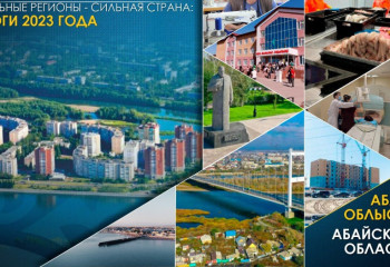 Сильные регионы – сильная страна: область Абай в 2023 году. На этапе возрождения и новых перспектив