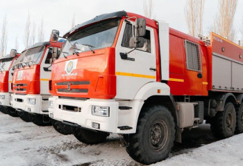 Новые пожарные автомобили прибыли в лесной резерват «Семей орманы»