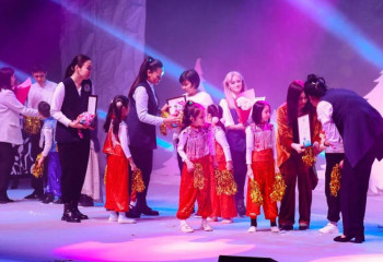 Астанада ерекше балаларға арналған жаңажылдық концерт өтті