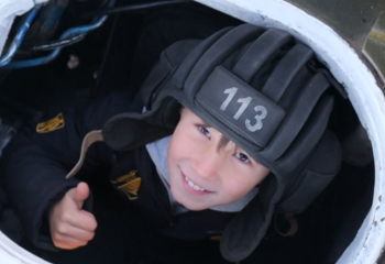 Командующий войсками РгК «Юг» генерал-майор Куанышбек Уштаев исполнил мечту 10-летнего ребёнка