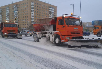 Астана көшелерінен түнгі уақытта 1500 рейс қар шығарылды