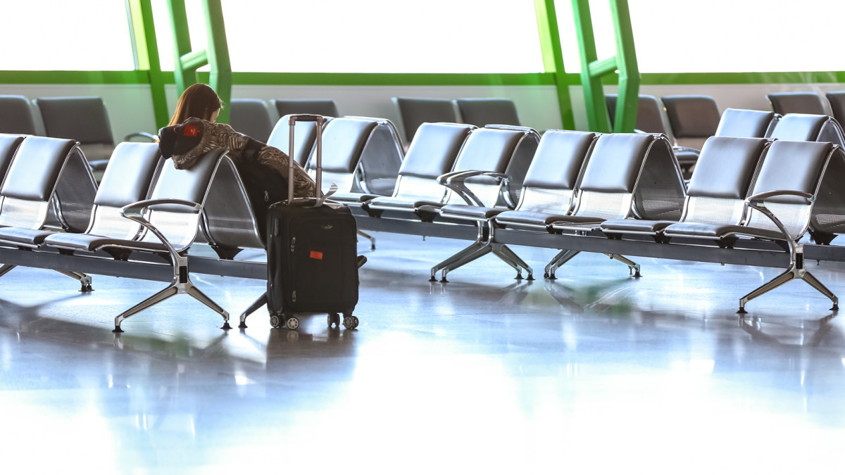 Международный аэропорт Астаны закрыл прием самолётов