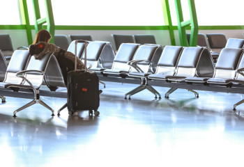 Международный аэропорт Астаны закрыл прием самолётов