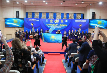 «Сұңқар-2023. Студенттік спорт жұлдыздары» жеңімпаздарына марапаттарын табыстады