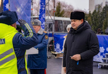 ШҚО полицейлеріне 135 жаңа қызметтік автокөлік берілді