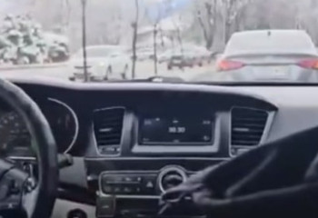 Новогодние роды: полиция помогла семье добраться до роддома