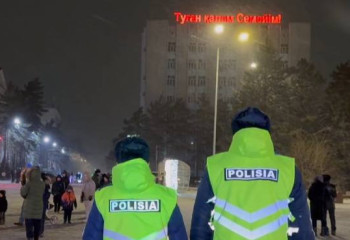 Безопасность превыше всего: как прошла новогодняя ночь в области Абай