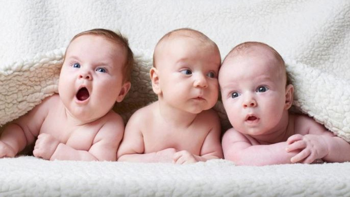 Рекордное число тройняшек родилось в Мангистау за 2023 год