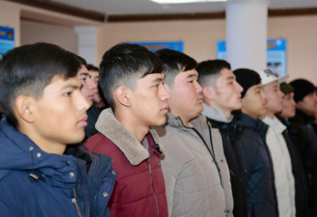 2023 жылы Түркістан облысынан 4500-ге жуық азамат әскерге аттанды