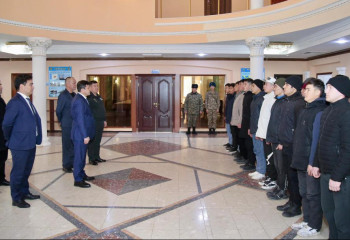 Ряды армии пополнили около 4500 молодых юношей Туркестанской области