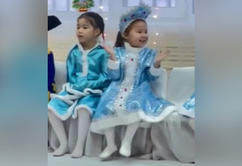 Самую позитивную «Снегурочку-зажигалочку» показали в сети