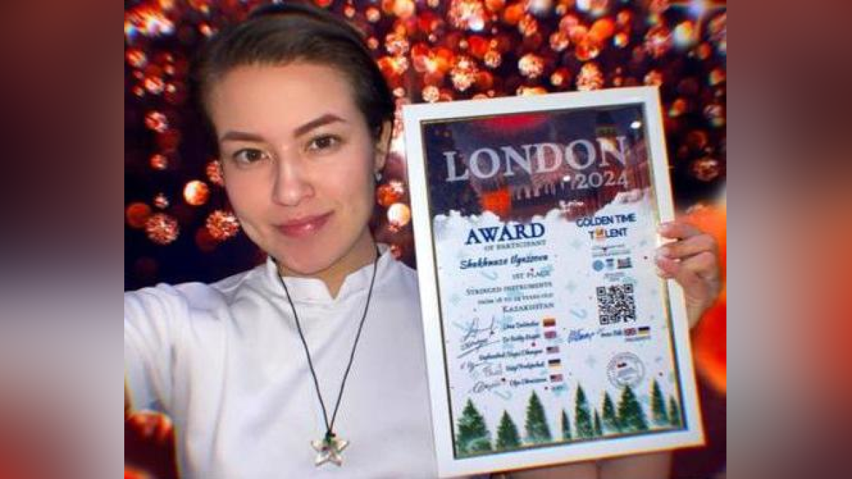 Кобызистка из Бухар-Жырауского района представит Казахстан на фестивале Golden Time Talent в Великобритании