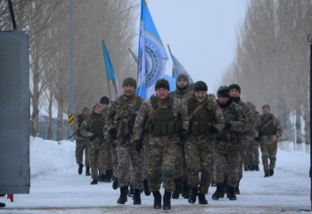 Военнослужащие столичной части посвятили челлендж прославленным батырам