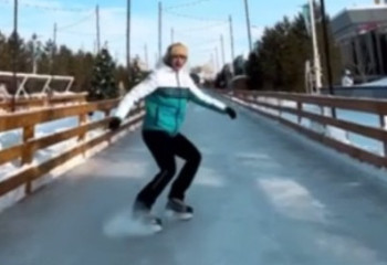 Рекомендуют чемпионы: линейный каток Астаны протестировали шорт-трекист и боксеры