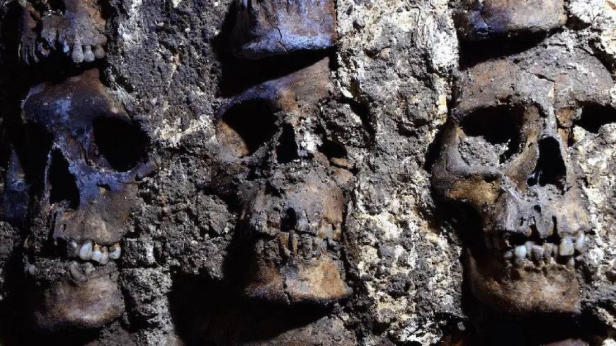 Знаменитая «башня черепов» в Мехико показала ученым новый секрет