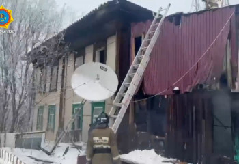 2 человека погибли при пожаре в Щучинске