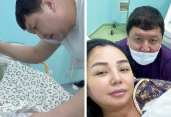 Певица Алтынай Жорабаева родила пятую, 