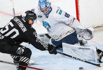 Разгромом завершился матч «Барыса» после четырех подряд побед в КХЛ