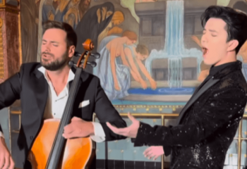 Фантастический дуэт Димаша Кудайбергена и хорватского виолончелиста Степана Хаусера взорвал соцсети