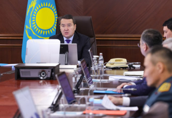 Снегом покрыто порядка 90% территории Казахстана – в Правительстве обсудили подготовку к паводкам