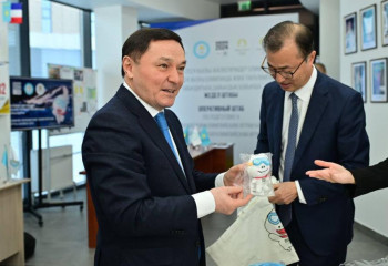 Канвон-2024 Олимпиадасының бойтұмары Астанаға жеткізілді
