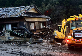 Жапонияда тағы да жойқын жер сілкінісі болды