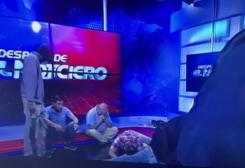 Ecuador roiled by on-air take-over of TV studio by gunmen, other violence