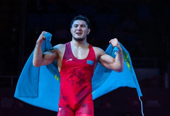 Қазақстандық балуан Гран-приде алғашқы жүлдеге қол жеткізді