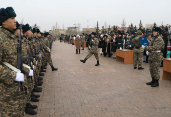 В 2023 году ряды казахстанской армии пополнили более 37 тыс. граждан
