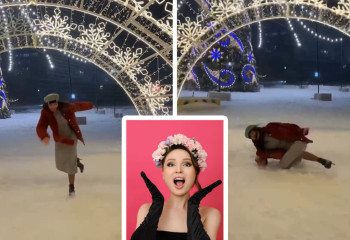 Актриса Жұлдыз Абдукәрімова өз-өзін ұстай алмай, оңбай құлады