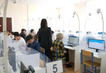 Завершен прием заявлений для участия в январском ЕНТ