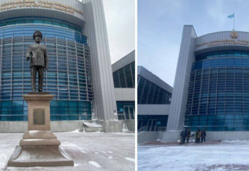 Нұрсұлтан Назарбаевтың ескерткішін алып тастады