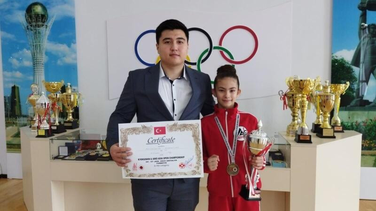 Юная карагандинка стала чемпионкой Азии по ашихара-карате
