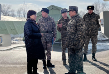 Депутаттар Алматыдағы бітімгерлік операциялар орталығында болды