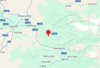 Землетрясение произошло в области Жетысу