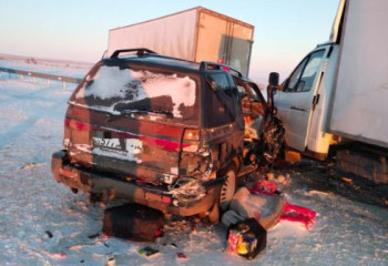Семья погибла на трассе в Актюбинской области