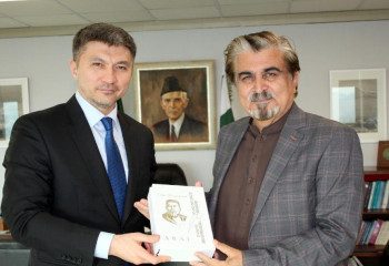 Ambassador of Kazakhstan stressed  special Importance of Developing Cooperation with Pakistan in  field of culture