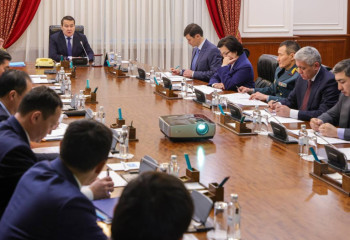Qarmet safety discussed in Government of Republic of Kazakhstan