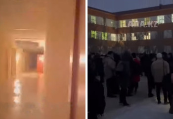 Жаңаөзенде мектеп өртенді