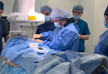 Түркістан облысында жүрегінде ақауы бар науқастарға  жоғары жаңа әдіспен ота жасалды