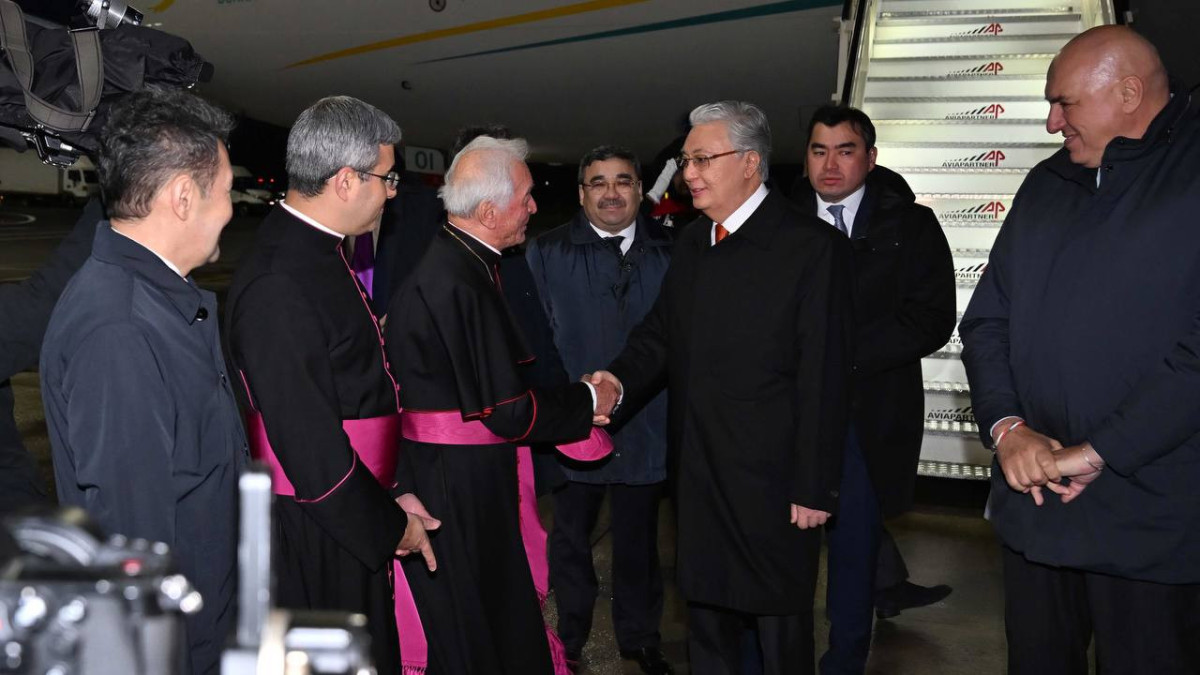 Глава государства Касым-Жомарт Токаев прибыл с официальным визитом в Италию
