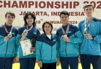 Kazakhstan wins three medals at Asian Bullet Shooting Championships