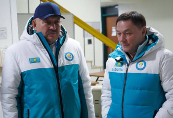 Ермек Маржықбаев жасөспірімдер Олимпиадасына қатысатын отандық атлеттердің жайымен танысты