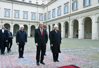 Қасым-Жомарт Тоқаев «Квиринале» сарайына келді