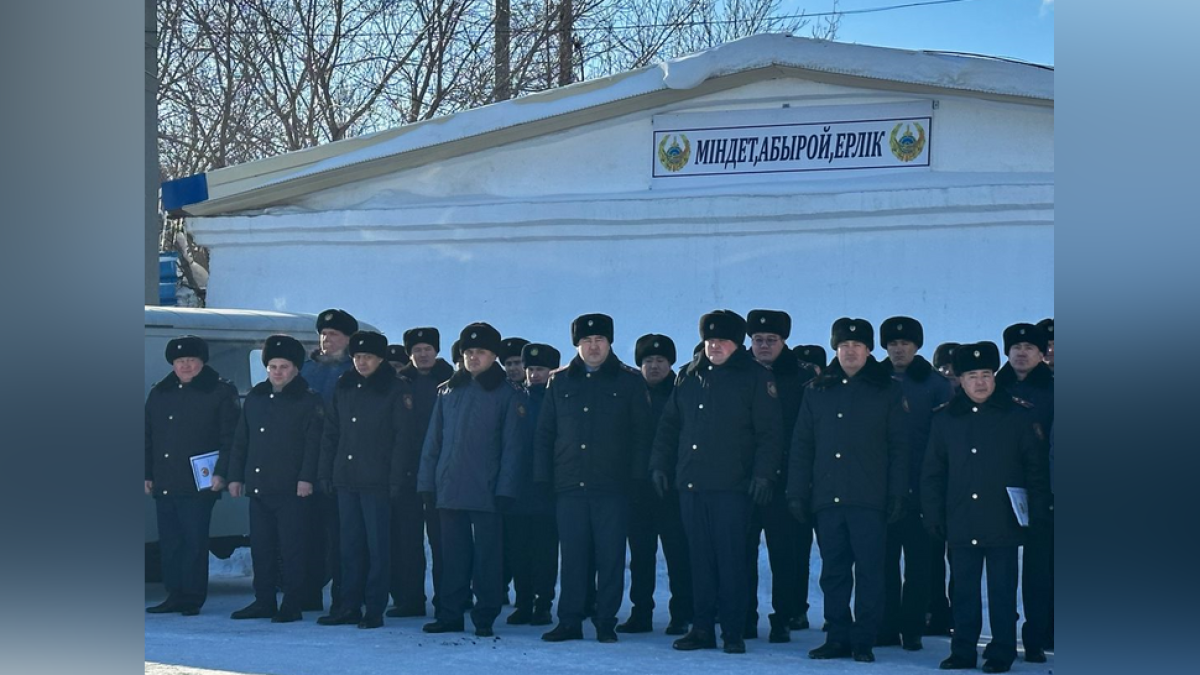 Обновленное здание отдела полиции открыли в Акмолинской области